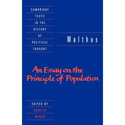 Malthus: 'an Essay on the Principle of Population'