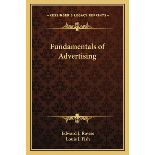 Fundamentals of Advertising