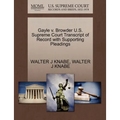Gayle V. Browder U.S. Supreme Court Transcript of Record with Supporting Pleadings