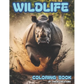 Wildlife Coloring Book: Beautiful Wildlife Scenes with Wild Animals, Mammals, Birds, Marine Animals, Reptiles and Insects. Coloring Book for C