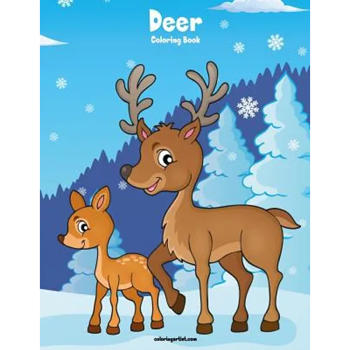 Deer Coloring Book 1