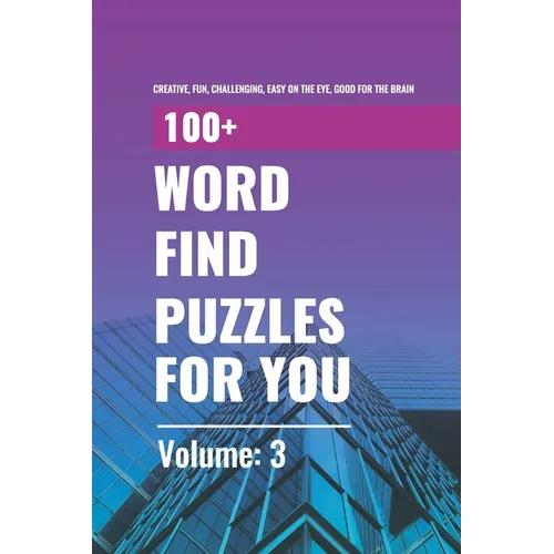 Word Find Puzzle Book: Search Word Puzzle Book