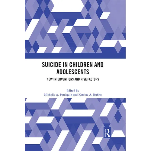 Suicide in Children and Adolescents: New Interventions and Risk Factors - Paperback