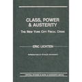 Class, Power and Austerity: The New York City Fiscal Crisis