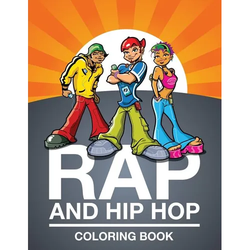 Rap and Hip Hop Coloring Book