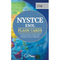 NYSTCE ESOL (116) Flash Cards Book: NYSTCE English to Speakers of Other Languages Test Prep Review with 300+ Flashcards