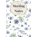 My Boring Meeting Survival Guide & Notes Volume I: 6x9 Meeting Notebook and Puzzle Book