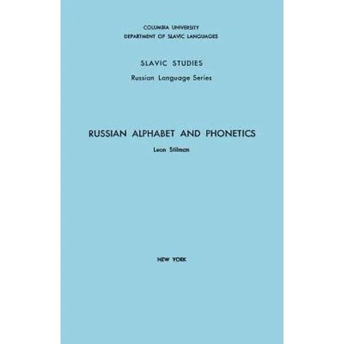 Russian Alphabet and Phonetics