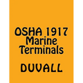 OSHA 1917 Marine Terminals 2017 Edition: OSHA Part 1917 Marine Terminals Textbook