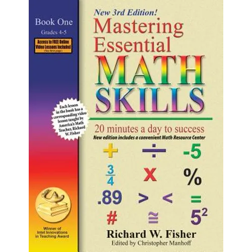Mastering Essential Math Skills, Book 1: Grades 4 and 5, 3rd Edition: 20 minutes a day to success