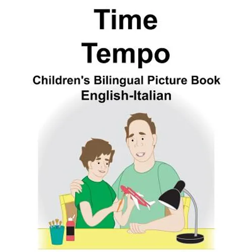 English-Italian Time/Tempo Children's Bilingual Picture Book