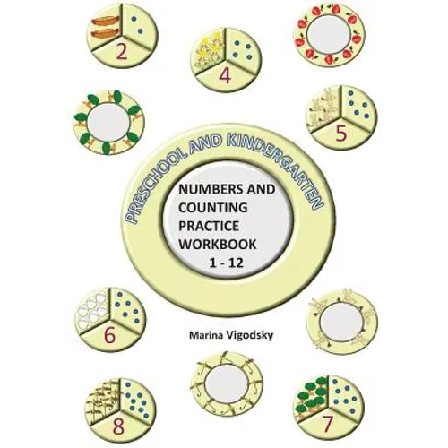 Preschool and Kindergarten Numbers and Counting Practice Workbook 1-12