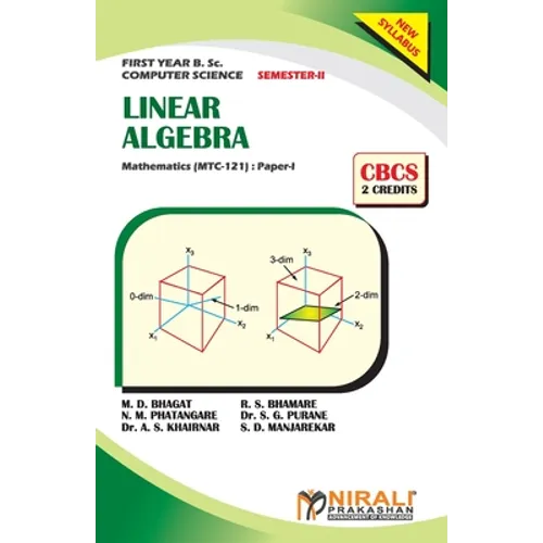 LINEAR ALGEBRA (2 Credits) Mathematics: Paper-I