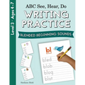 ABC See, Hear, Do Level 3: Writing Practice, Blended Beginning Sounds