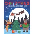 Christmas coloring book for kids: Ages 4-12 years