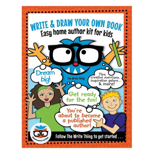 Write & Draw Your Own Book: Easy Home Author Kit for Kids