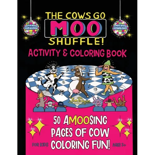 The Cows Go Moo Shuffle! Activity & Coloring Book
