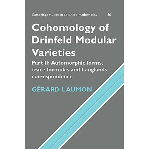 Cohomology of Drinfeld Modular Varieties, Part 2, Automorphic Forms, Trace Formulas and Langlands Correspondence