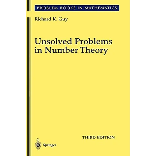 Unsolved Problems in Number Theory