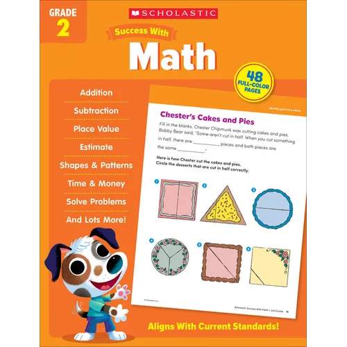 Scholastic Success with Math Grade 2 Workbook