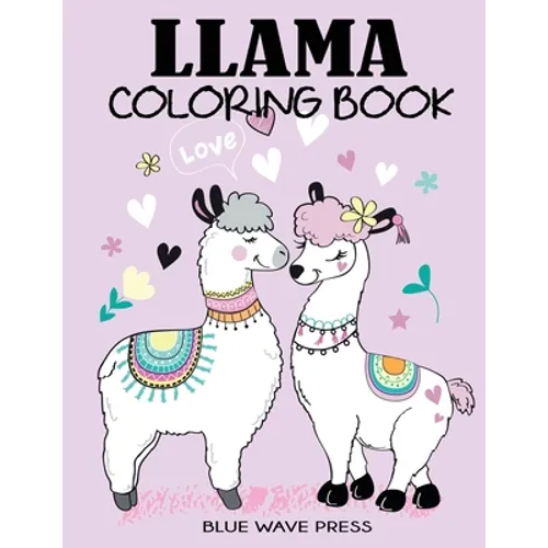 Llama Coloring Book