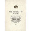 The Schools of Barking