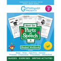 The Parts of Speech Workbook, Grade 3