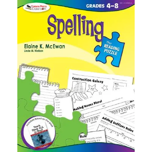 The Reading Puzzle: Spelling, Grades 4-8