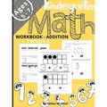 Kindergarten Math Addition Workbook Age 5-7