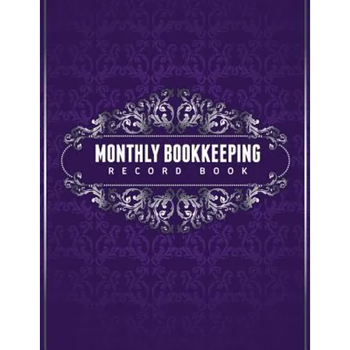 Monthly Bookkeeping Record Book