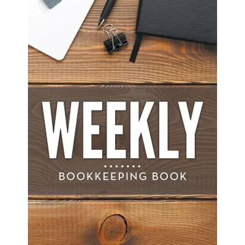 Weekly Bookkeeping Book