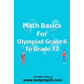 Math basics for Olympiad Grade 6 to Grade 12