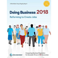 Doing Business 2018: Reforming to Create Jobs