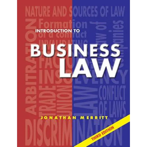 Introduction to Business Law 3rd Ed: Third Edition