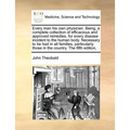 Every Man His Own Physician. Being, a Complete Collection of Efficacious and Approved Remedies, for Every Disease Incident to the Human Body. Necessar