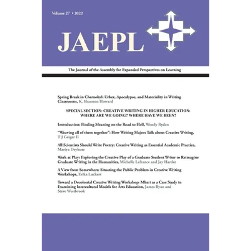 Jaepl 27 (2022): The Journal of the Assembly for Expanded Perspectives on Learning