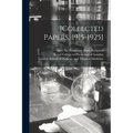 [Collected Papers, 1915-1925] [electronic Resource]