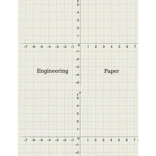 Engineering Paper: Quad Rule graph paper,8.5 x 11 (5x5 graph paper) 100 pages