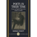 Poets in Their Time: Essays on English Poetry from Donne to Larkin