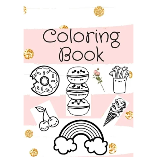 Coloring book: colouring book for girls, 40 colourings