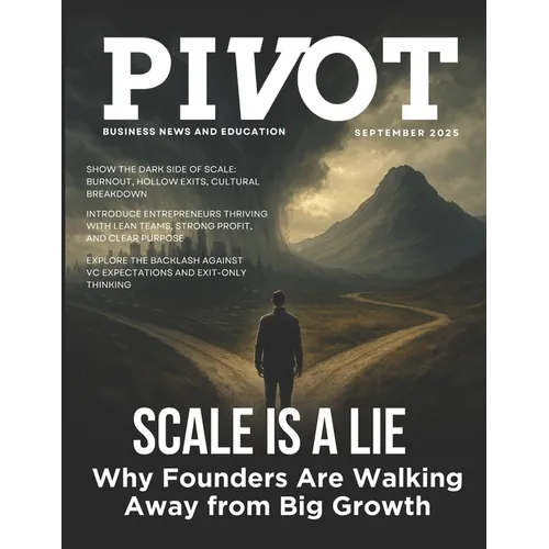 Scale Is a Lie: Why Founders Are Walking Away from Big Growth