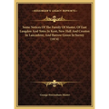 Some Notices Of The Family Of Master, Of East Langdon And Yotes In Kent, New Hall And Croston In Lancashire, And Barrow Green In Surrey (1874)