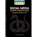 2025 Social Media Content Planner & Guide: With ChatGPT Tips & AI Prompts - Guaranteed better results in less time