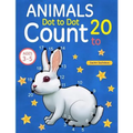 Animals: Dot To Dot Count to 20 (Kids Ages 3-5)