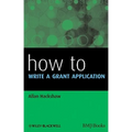 How to Write a Grant Application