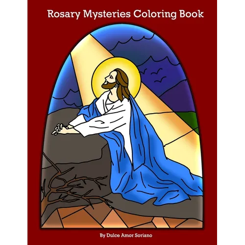 Rosary Mysteries Coloring Book