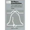 To Run a Constitution
