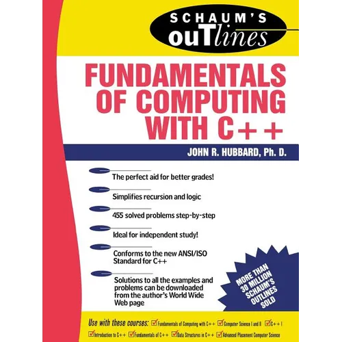 Schaum's Outline of Fundamentals of Computing with C++