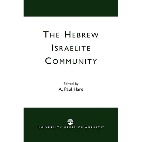 The Hebrew Israelite Community