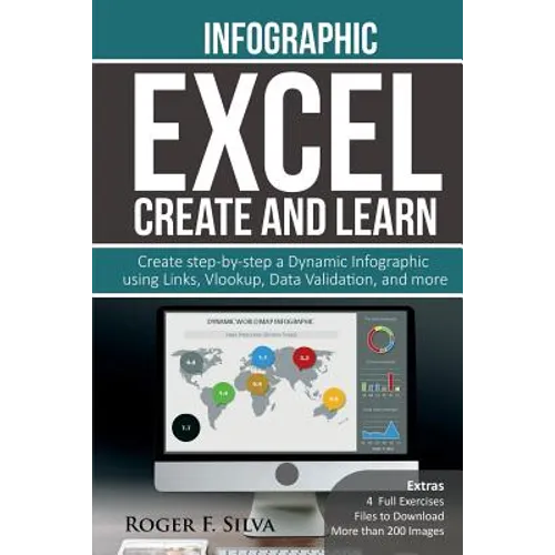Excel Create and Learn - Infographic: Create Step-By-Step a Dynamic Infographic Dashboard. More Than 200 Images And, 4 Exercises
